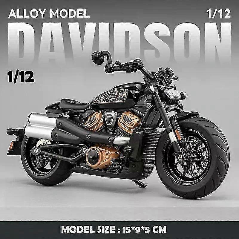 T-Simualtion 1/12 בקנה מידה Sportster S אופנוע סגסוגת דגם Diecast אופנוע דגם רחוב מרוצי אופנוע דגם ילדים מתנה