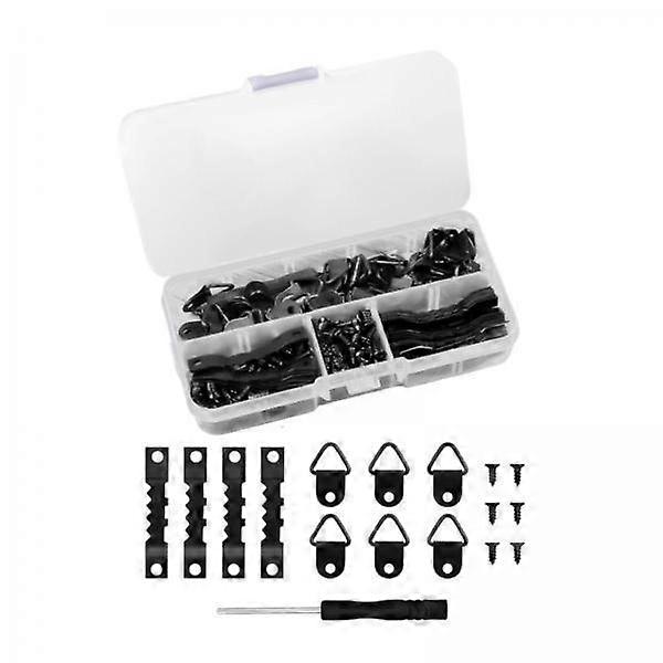 5x 252Pcs Wall Mounting Kit for Picture Display with Hooks And