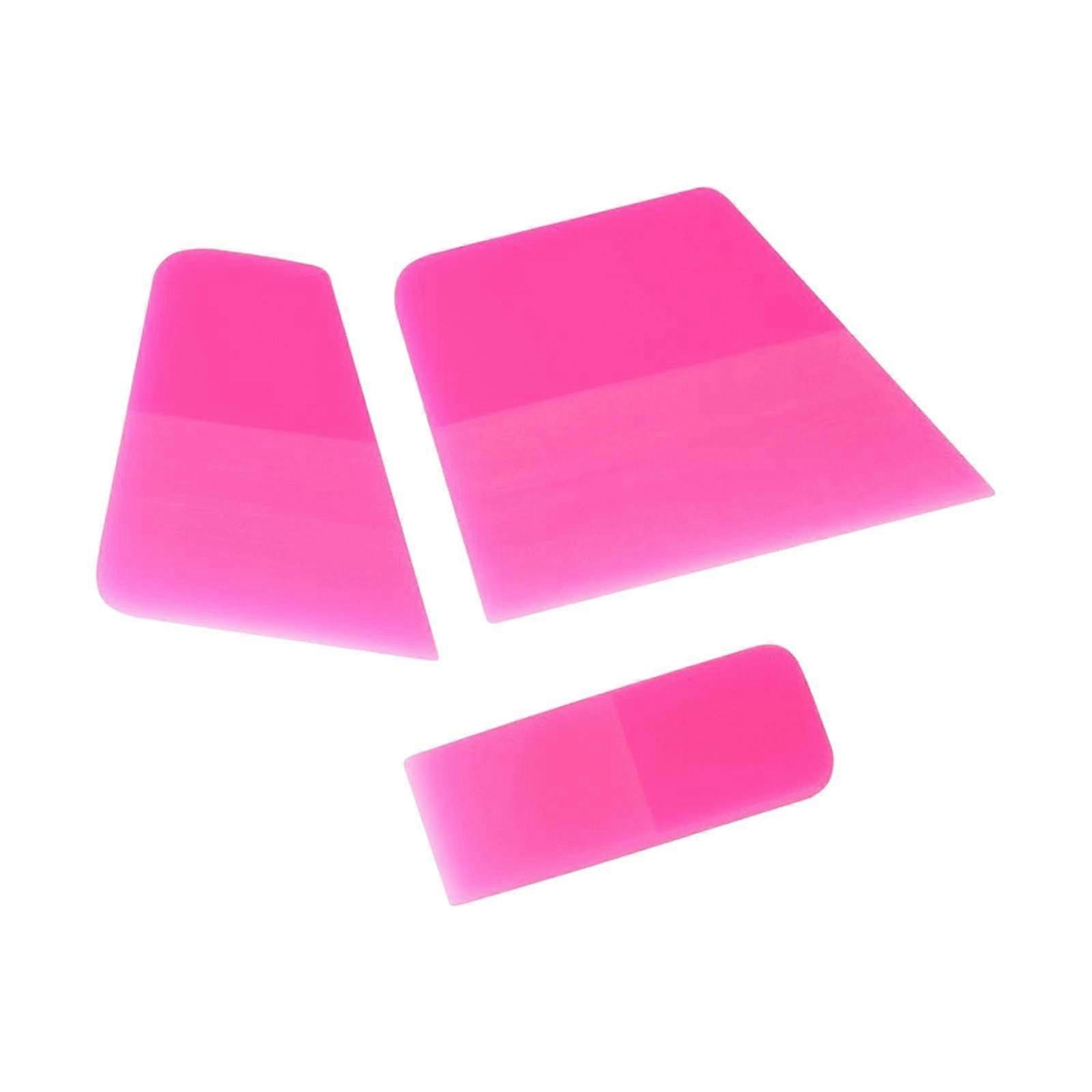 3x Generic Rubber Squeegee Window Tint Tools for Sign Making Household
