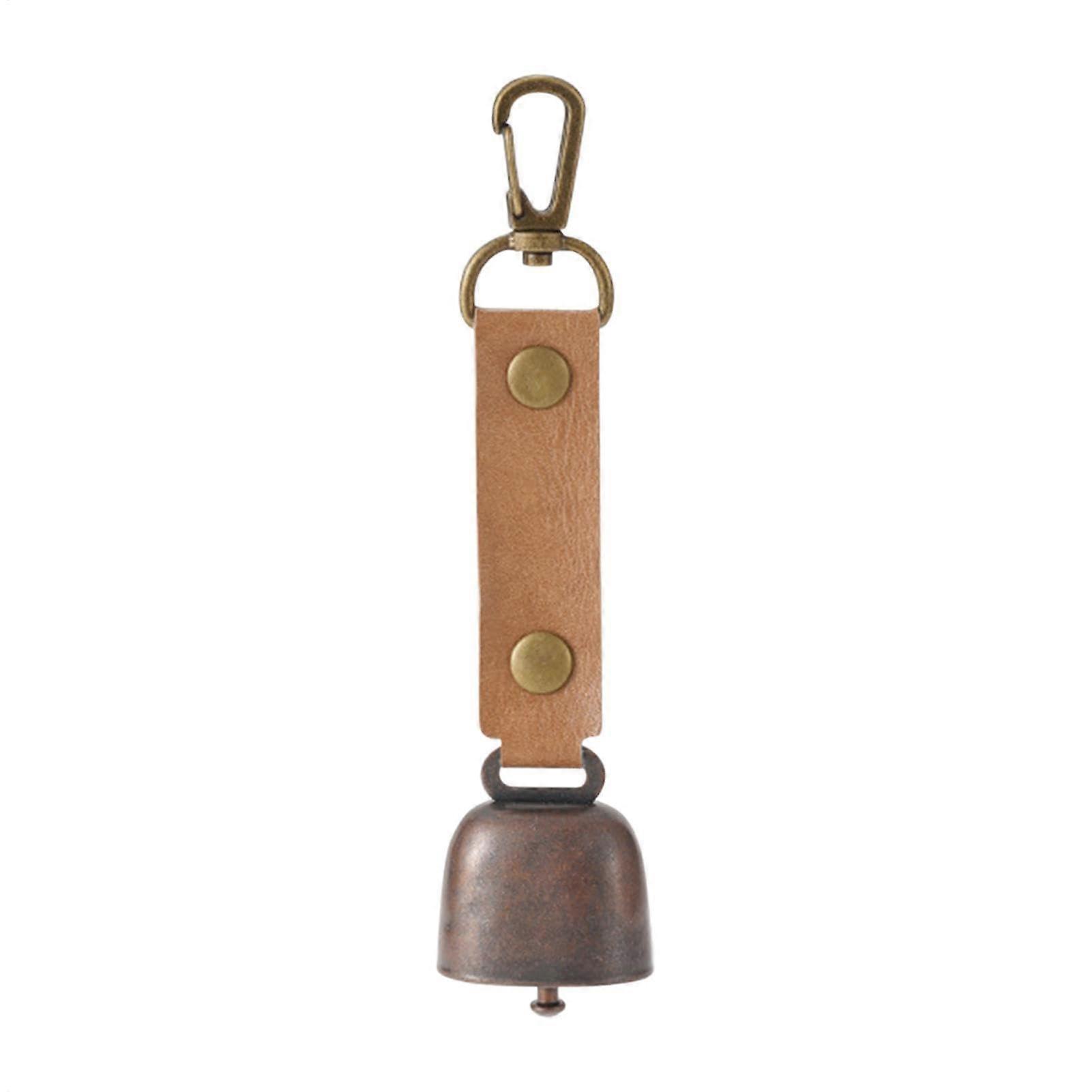 AntiLoss for Pets, Loud Caramel Bell with Durable Leather Strap, Ideal for Dogs and Cats
