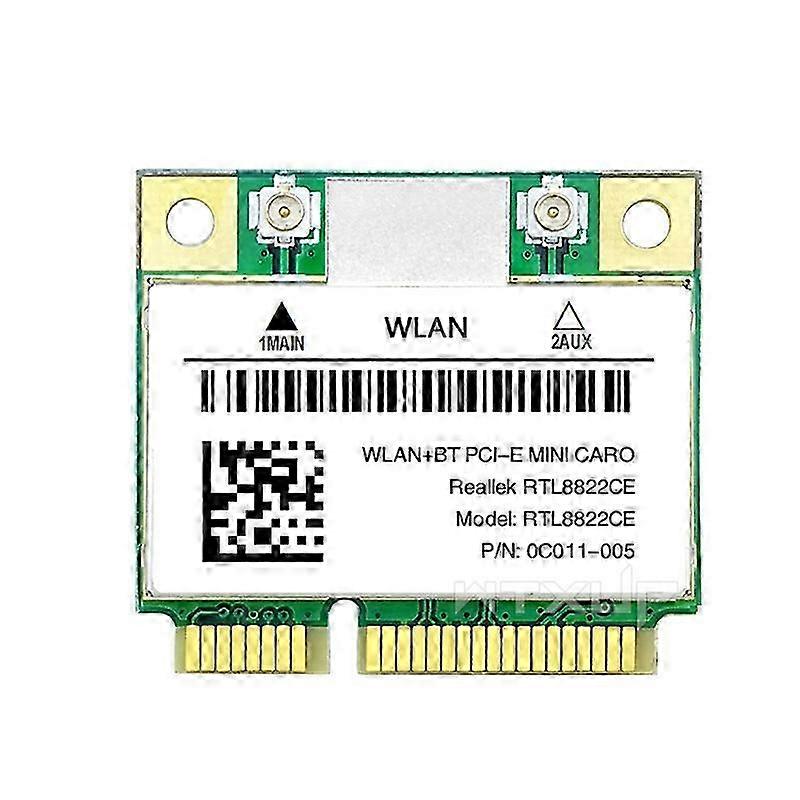 RTL8822CE 1200Mbps 2.4G/5Ghz 802.11AC WiFi-kaart Netwerk Mini PCIe Bluetooth 5.0