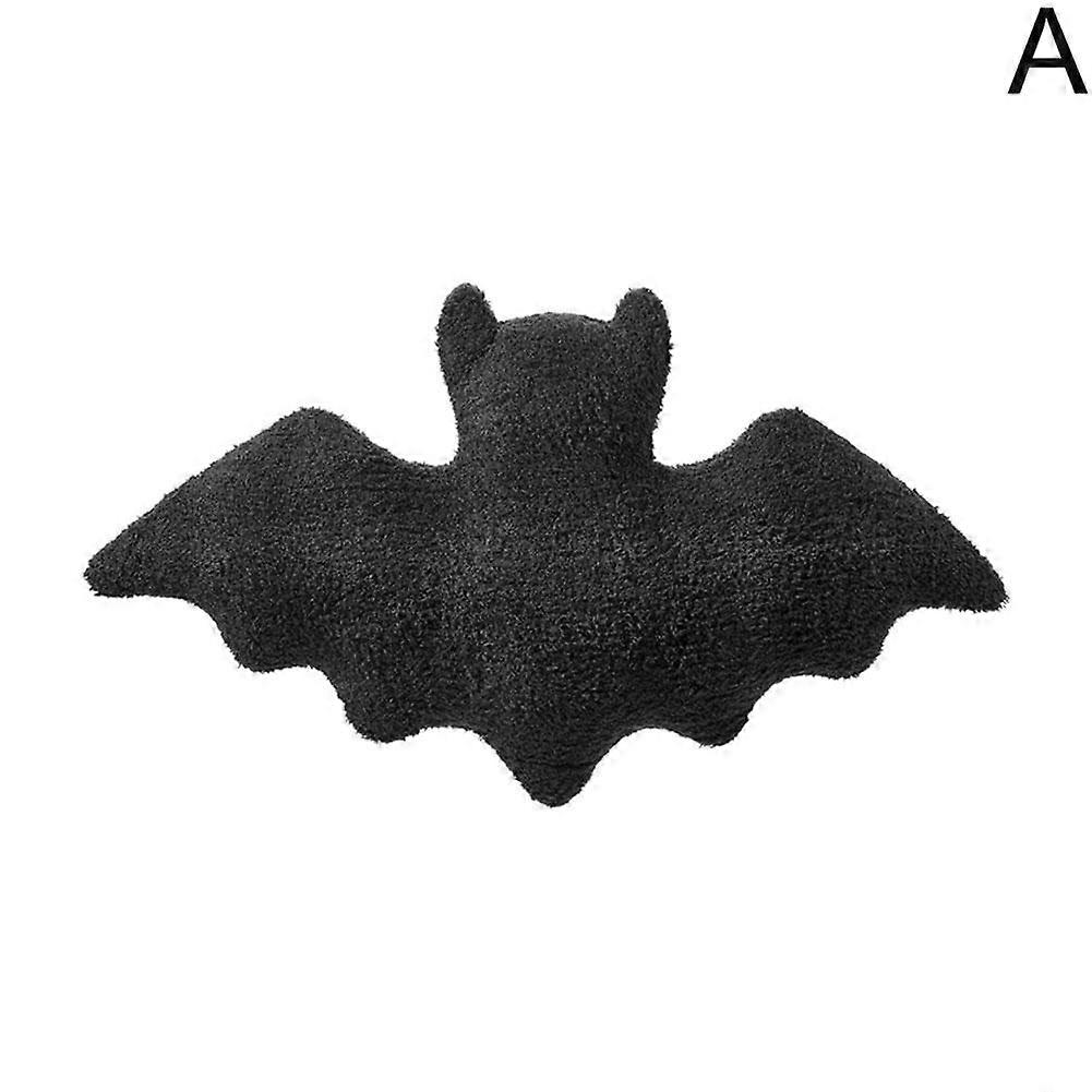 Black(A)$Halloween bat pillow pumpkin ghost cushion plush pillow
