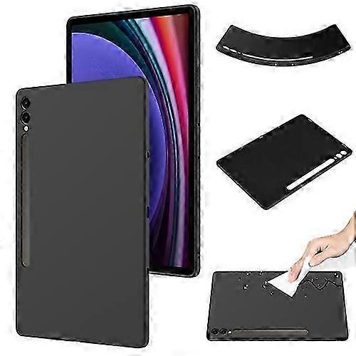 Silicone Protective Case for 12.4-inch Tablets - Shockproof Design with Solid Color Finish