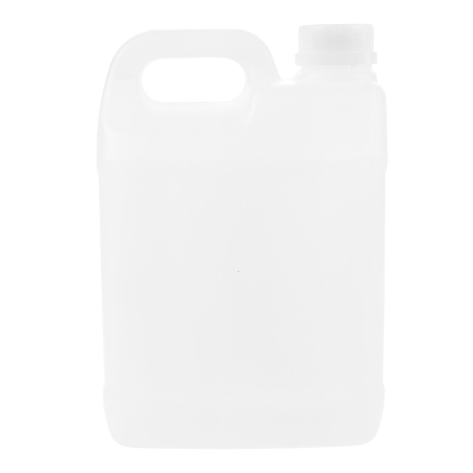 Empty Plastic Food Packaging Jug with Handle, Reusable Juice Bottle, Liquid Container for Syrup, Essence, and Honey, Easy Pour Design