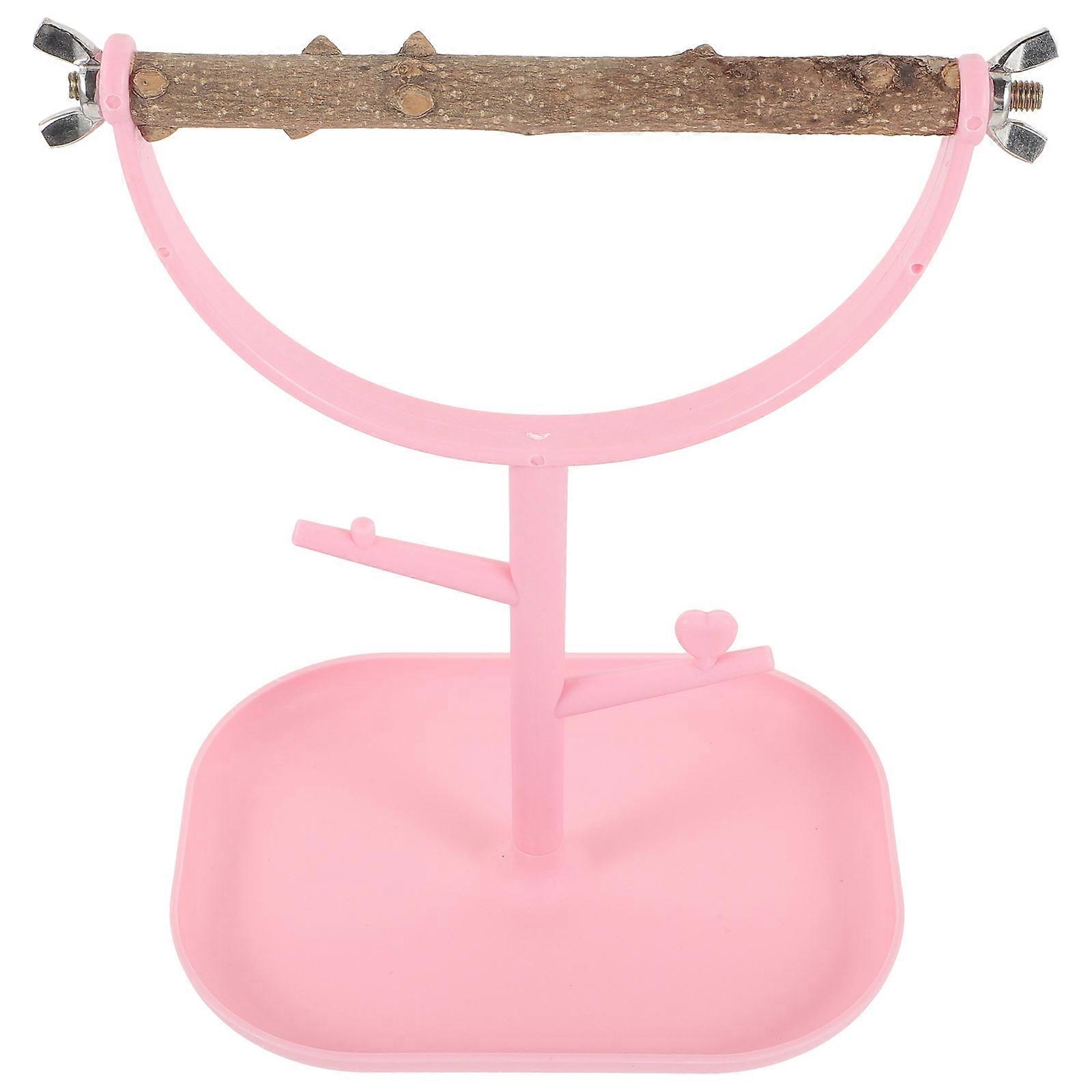 Portable Bird Training Perch Stand for Parrots and Cockatiels – Durable Play Gym for Chewing and Activity