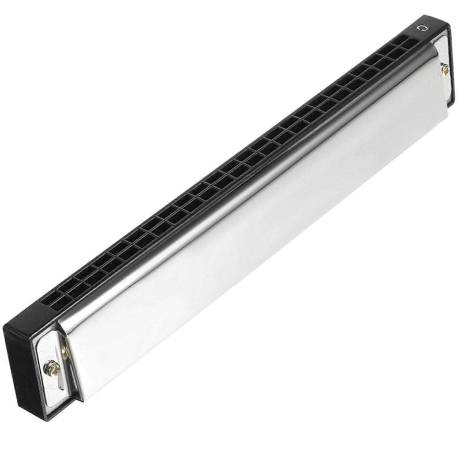 Diatonic Harmonica Key of Tones C-Key Harmonica Practical Performance 17X3X2.3CM Waterproof Stable Performance 1Set
