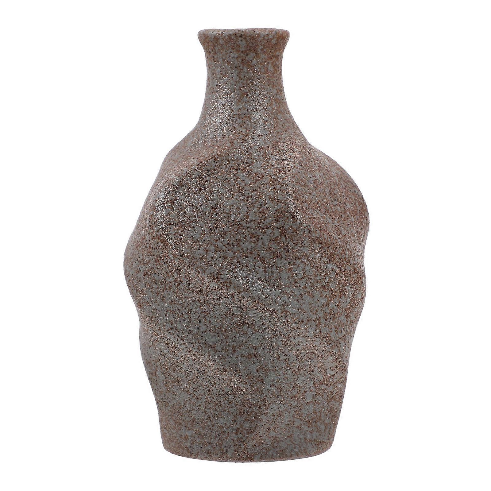 1pc Ceramic Vase for Indoor Use Simple Desktop Decor Ornament