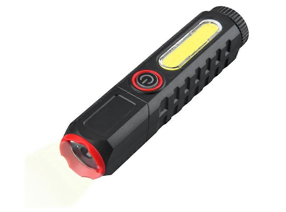 Torches, Rechargeable LED Waterproof Flashlight 280 Lumens Bright | Upgraded Magnetic Attraction Flashlights with 3 Modes for Camping,Outdoor(Black)