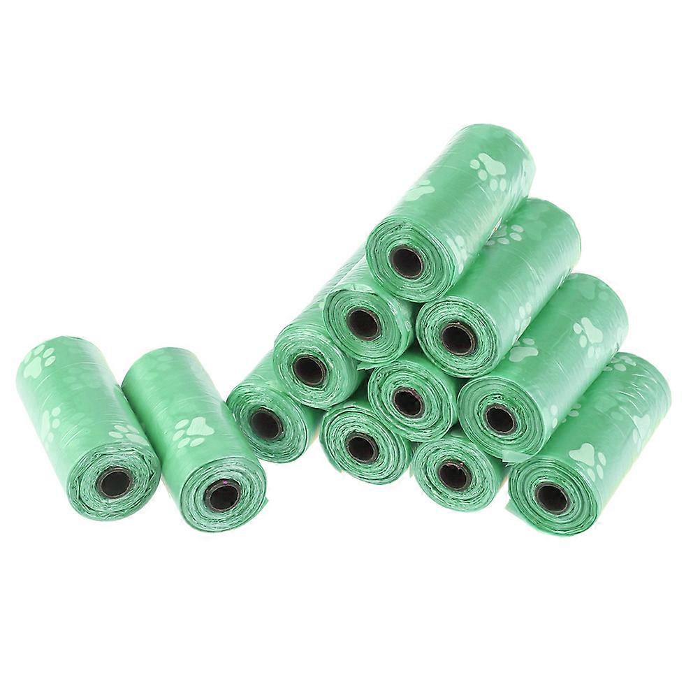 Pet Waste Catcher Disposable Pet Waste Rectangular Thicken Bags for Dog Walking Cat Walking 24 Rolls