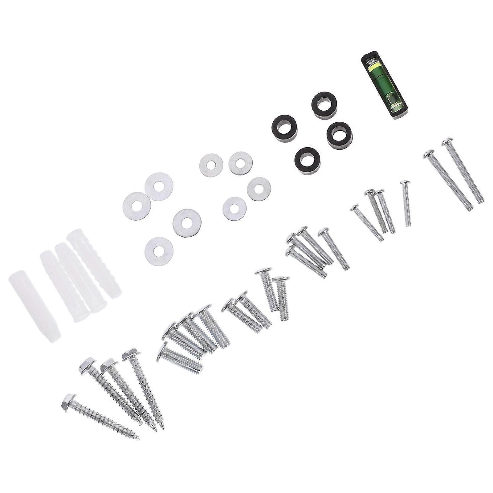 Universal Tv Installation Hardware Kit Iron Screws For Tv Bracket Secure Installation 1Set