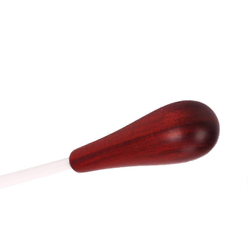 Band Conducting Stick Music Conductor Professional Stage Performance Brown Round Handle 1Pack