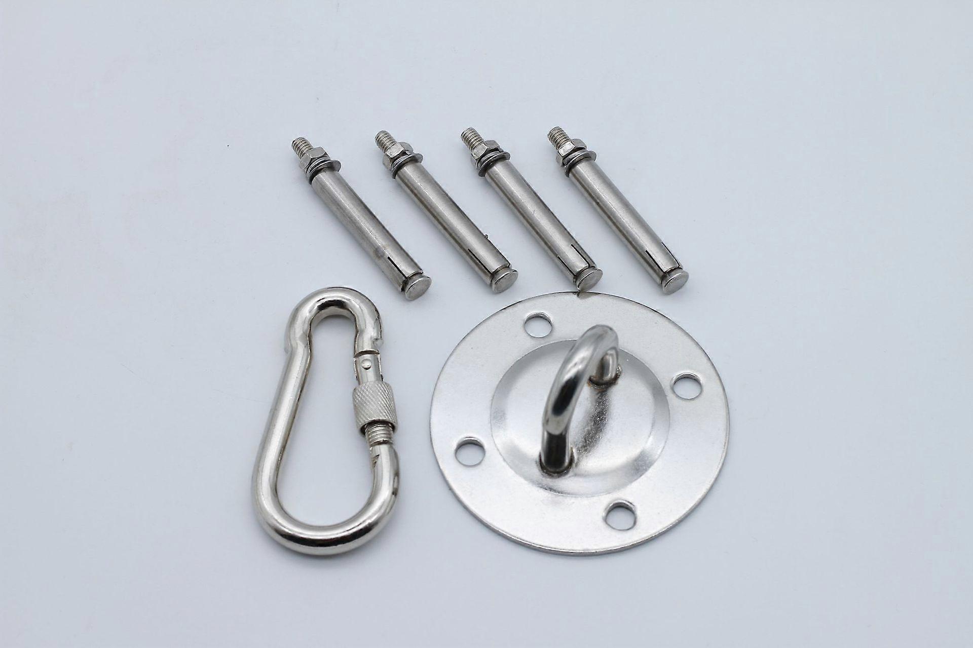 Ceiling hook, stainless steel swivel hook, 90mm
