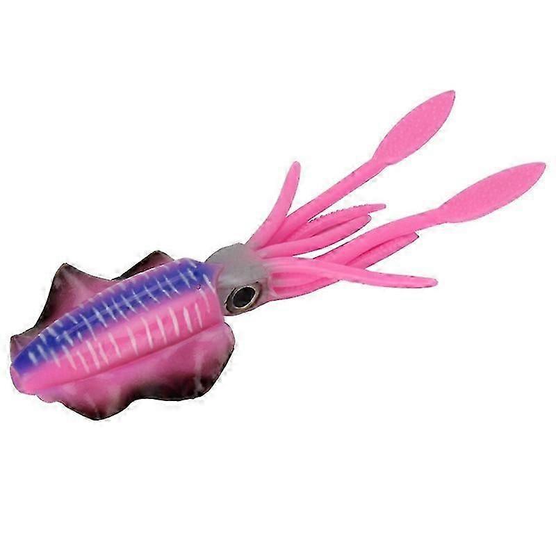 Fishing Bait Luminous Squid Fishing Double Hooks Tackles Lures PVC 15cm Soft Octopus Lures for Fish