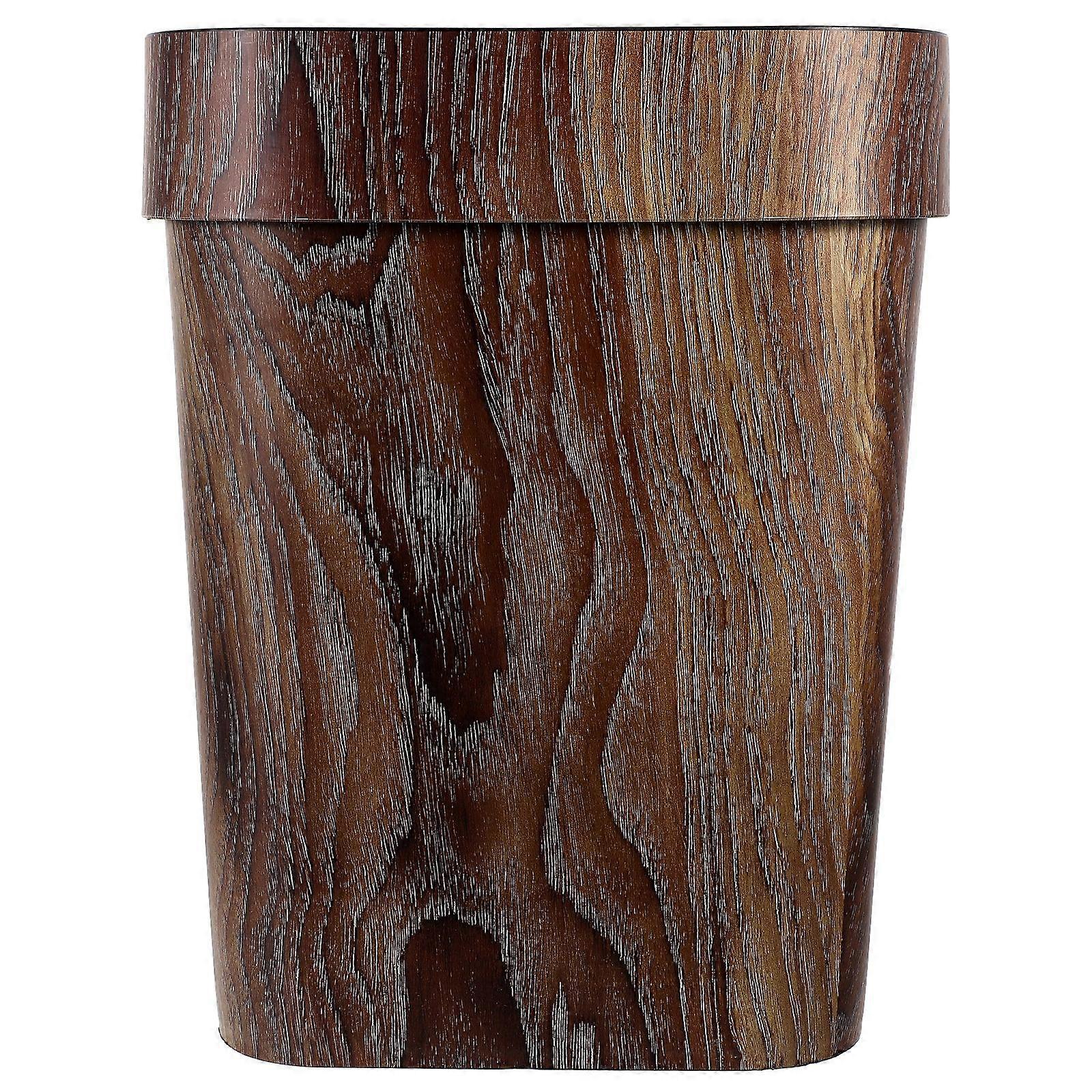 1PC Plastic Trash Can Household Square Garbage Can Home Creative Storage Bucket