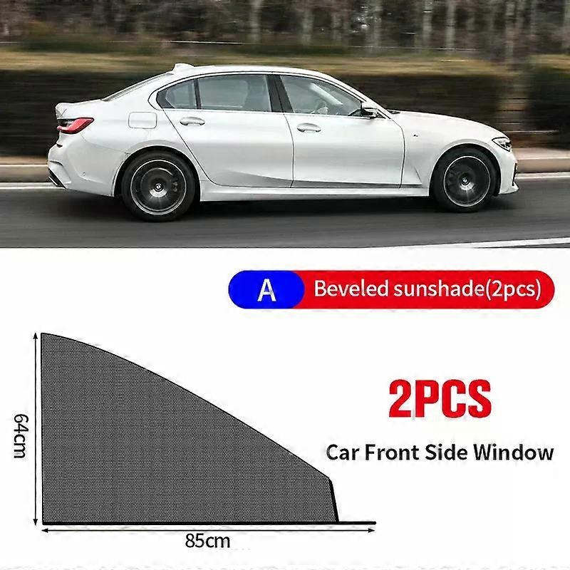 con Car Window Sunshade Curtains Repellent Mosquito Mesh Net Car Anti-Mosquito Side Window Shades Screen Breathable Sun Visor Cover