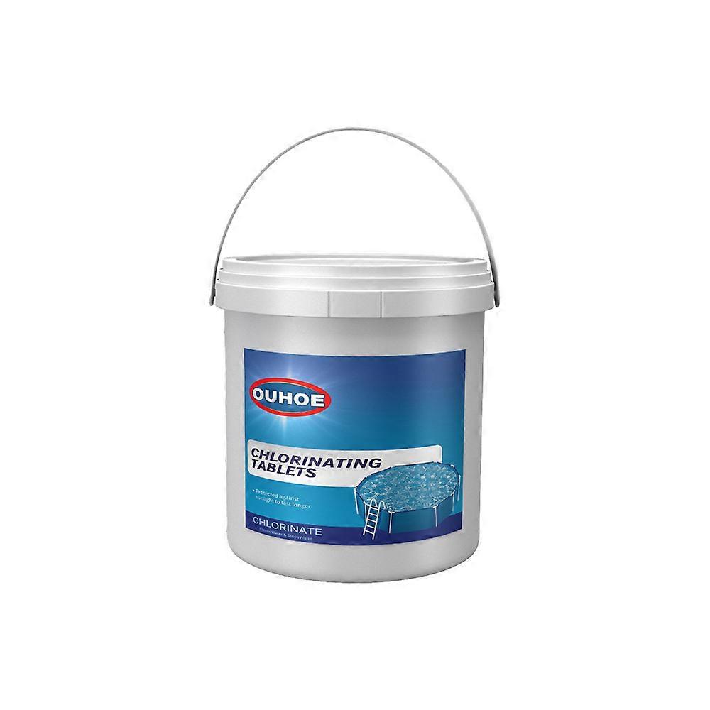 Swimming Pool Cleaning Tablets - Help Improve Water Transparency, Prevent Algae,  Multi-Purpose Pool Sanitizer