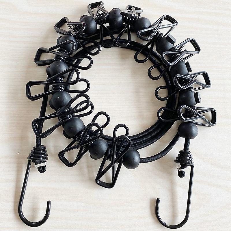 Portable Clothesline Windproof Retractable Stretchy Laundry Clothes Line