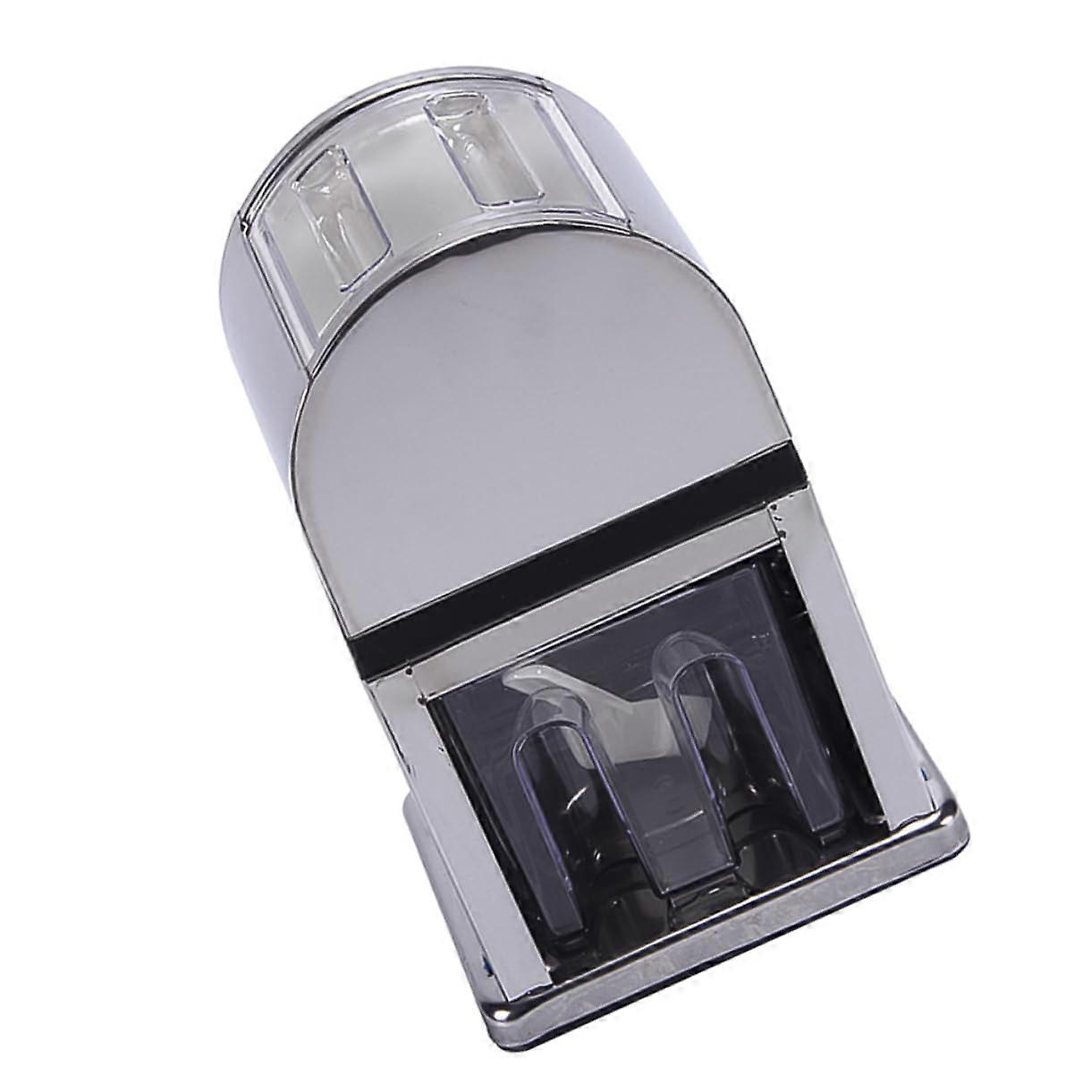 Ice Shaver Tool for Crushing Ice Manual Ice Shaver, Portable Crushed Ice Maker, Mini Mill, Silver
