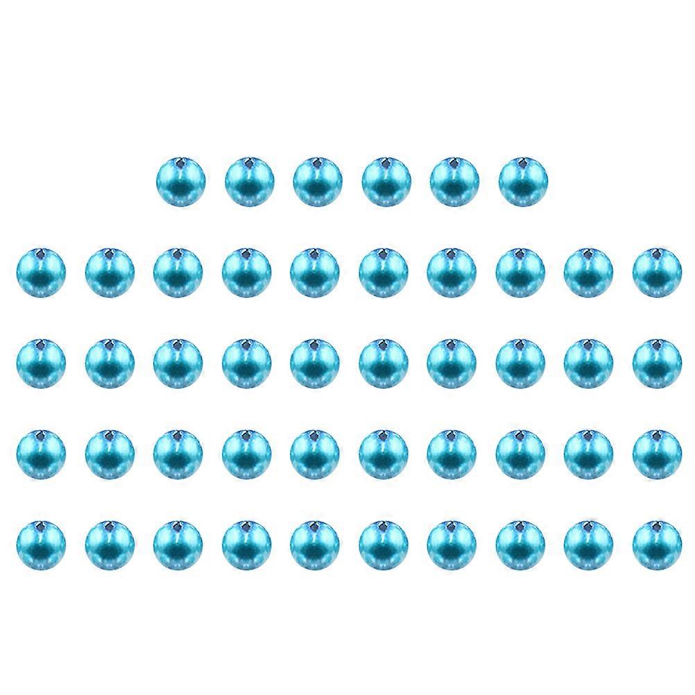 Spacer Beads for Crafting Simple Round Beads for Friends Who Love DIY Pink 0.8x0.8cm 50Pcs