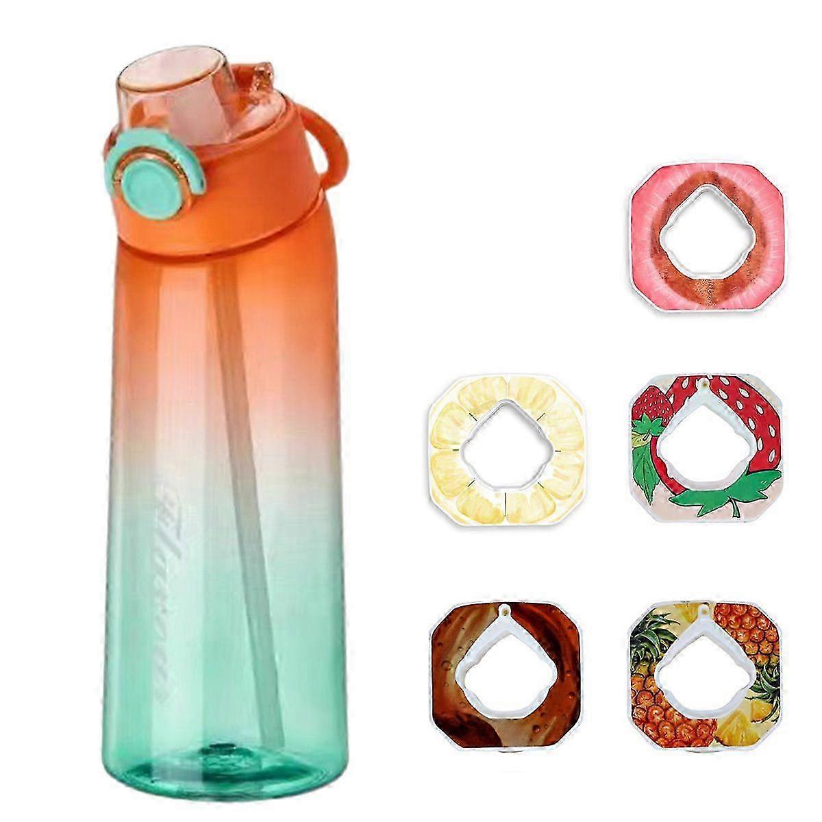900ML BPA-free water bottle with flavor pods