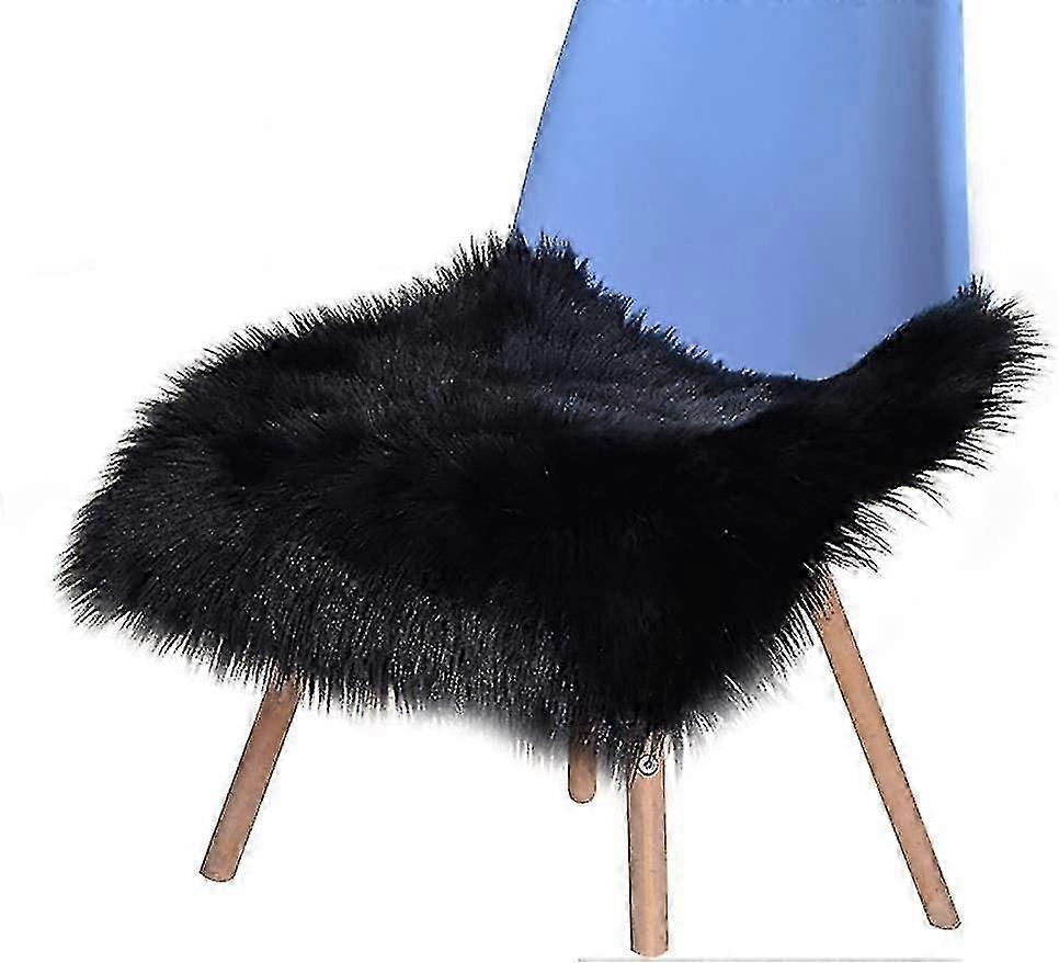 Fluffy Soft Longhair Decorative Chair Cushion Sofa Mat