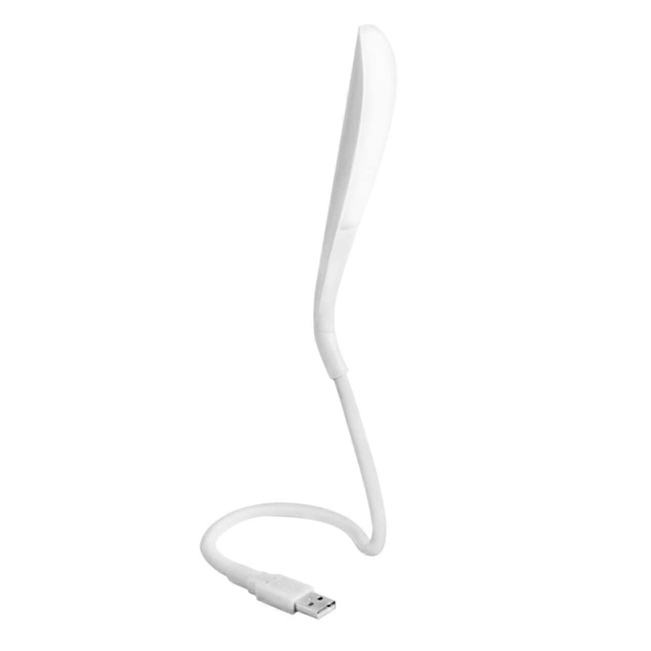 USB reading lamp with brightness levels, flexible LED desk lamp for laptop and PC, portable and eyefriendly for bedside and camping.