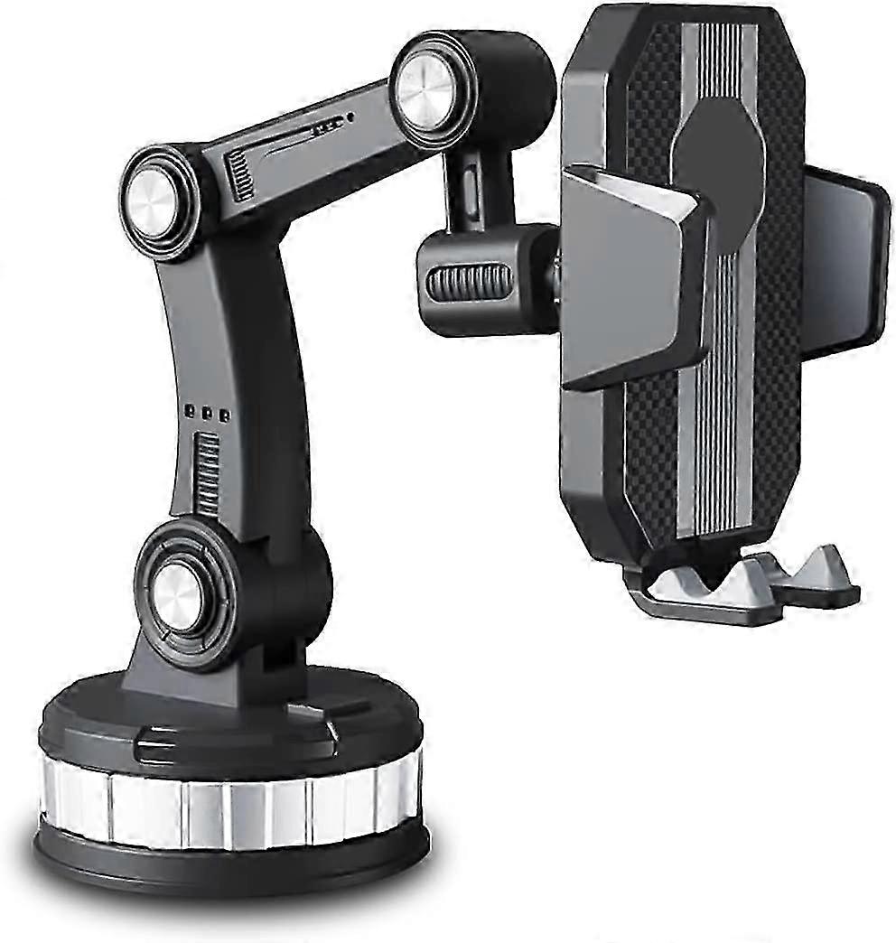 Universal 360 Rotatable Phone Mount with Suction Cup for Dashboard and Windshield