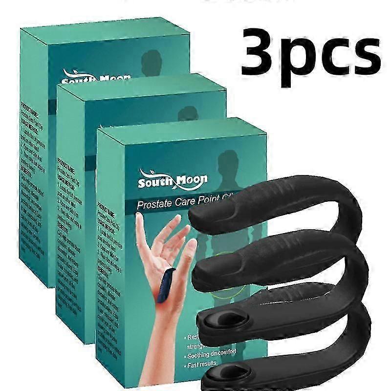 3XメンズAcuplus前立腺ケアポイントクリップ、Acuplus指圧手圧ポイントクリップ、前立腺の不快感を簡単に緩和