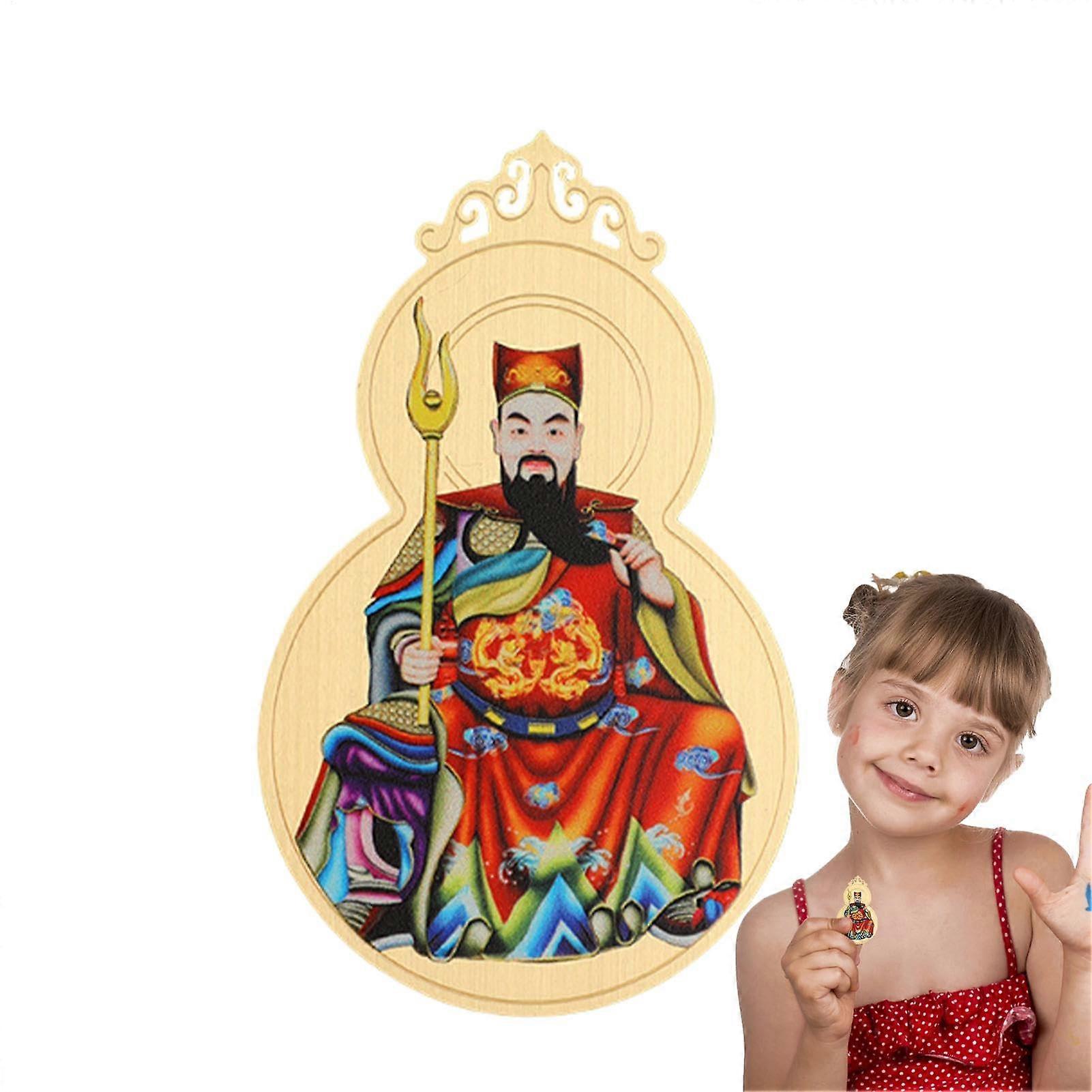 Tai Sui Amulet 2025 Feng Shui Protection Card, Exorcism Charm, Luck and Success Symbol, Hand-Painted Design
