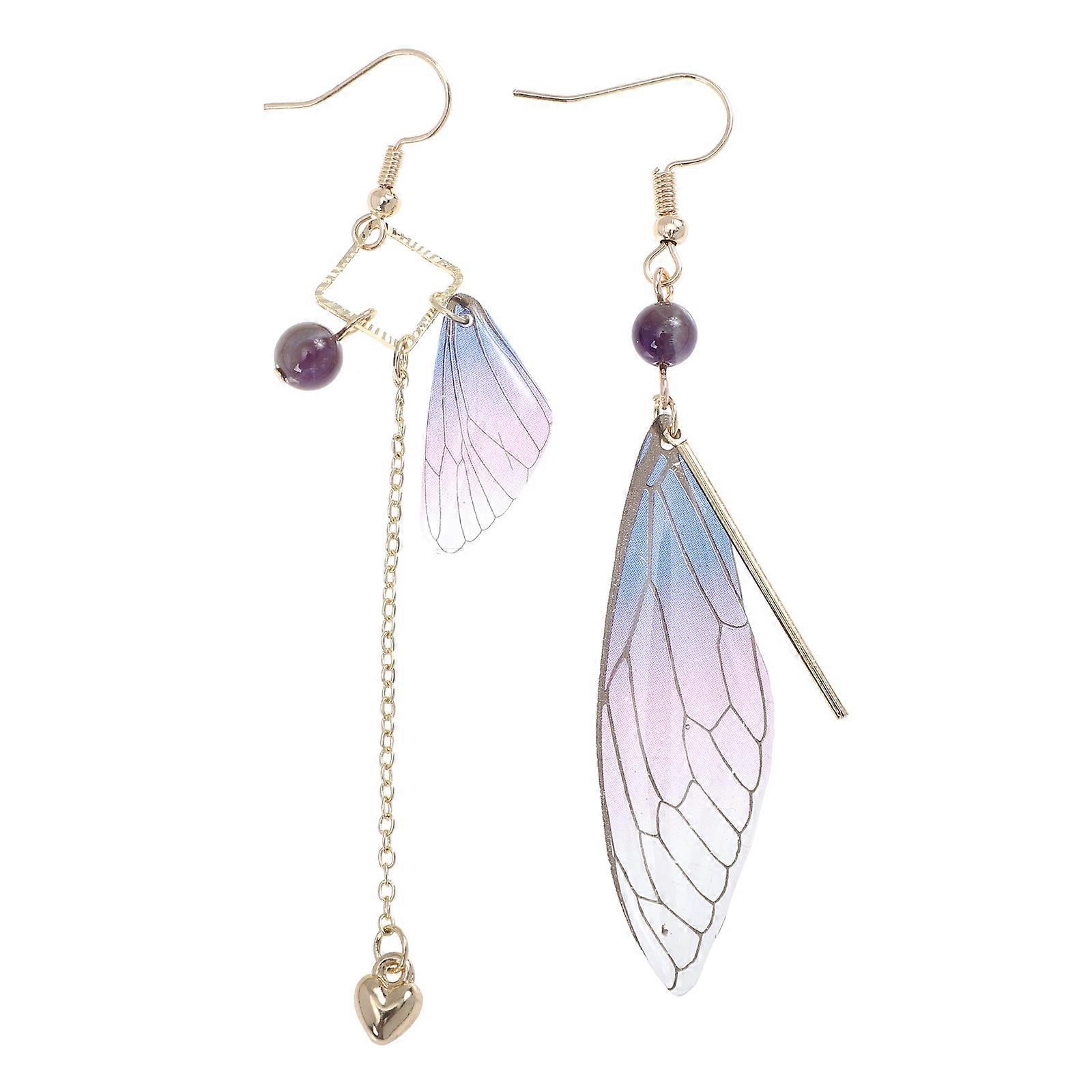Here's a polished product description for your **Classic Purple Tassel Drop Earrings**, ideal for brides and special occasions:
**Classic Purple