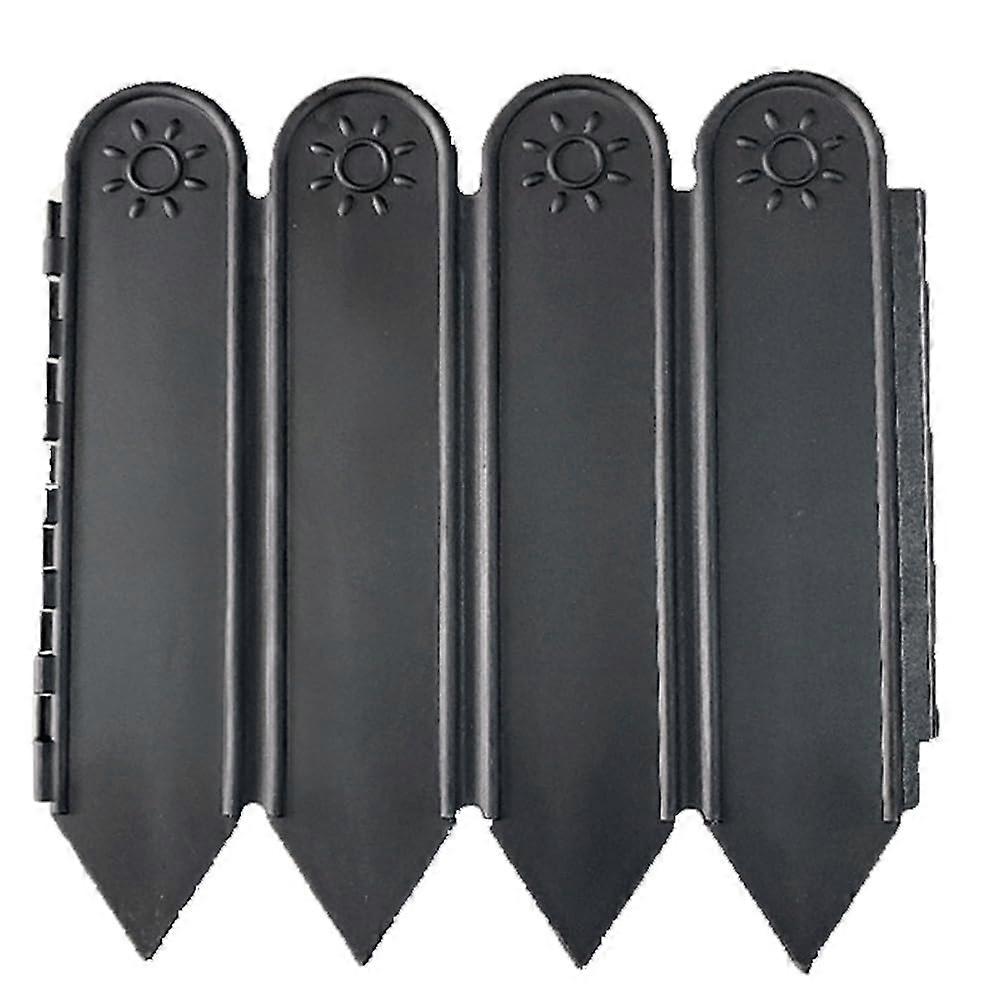 Garden Fences Black - Decorative Portable Outdoor Fencing, Garden Edging, Patio Partitions, Landscape Borders