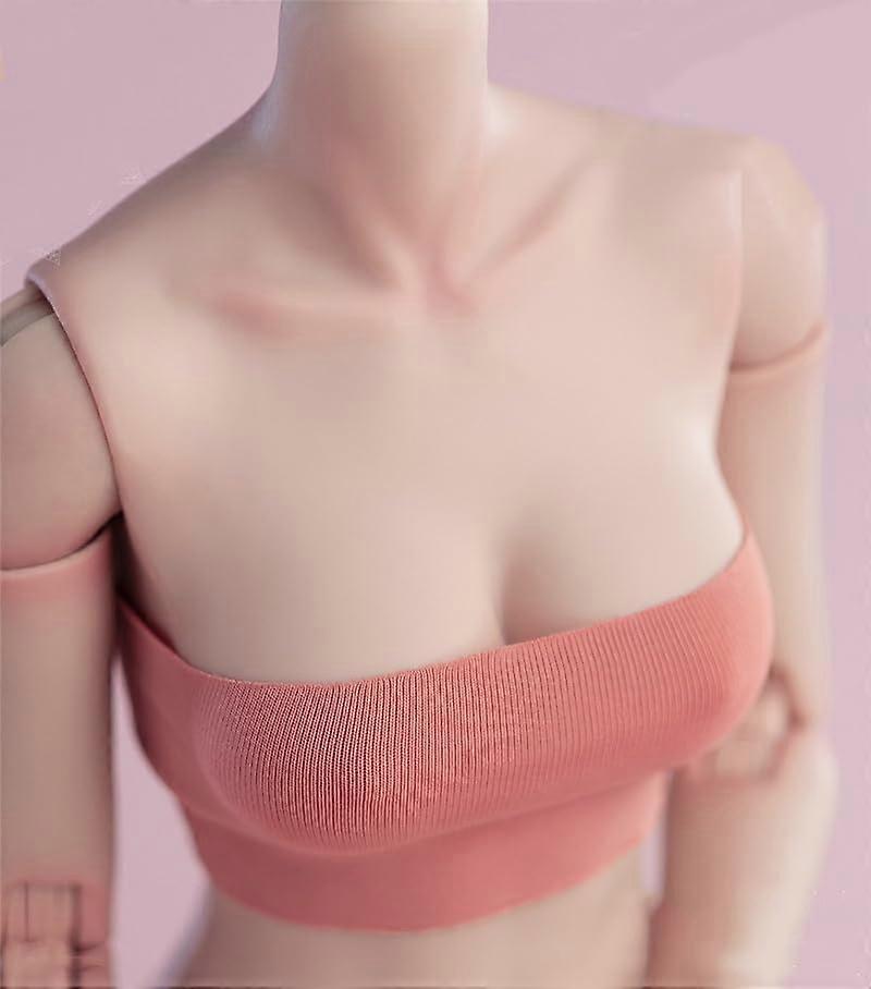 1/6 Scale Large Bust Replacement Part Accessory for 12inch Worldbox Female Joint Flexible Action Figure Body (D Cup, Suntan Skin)