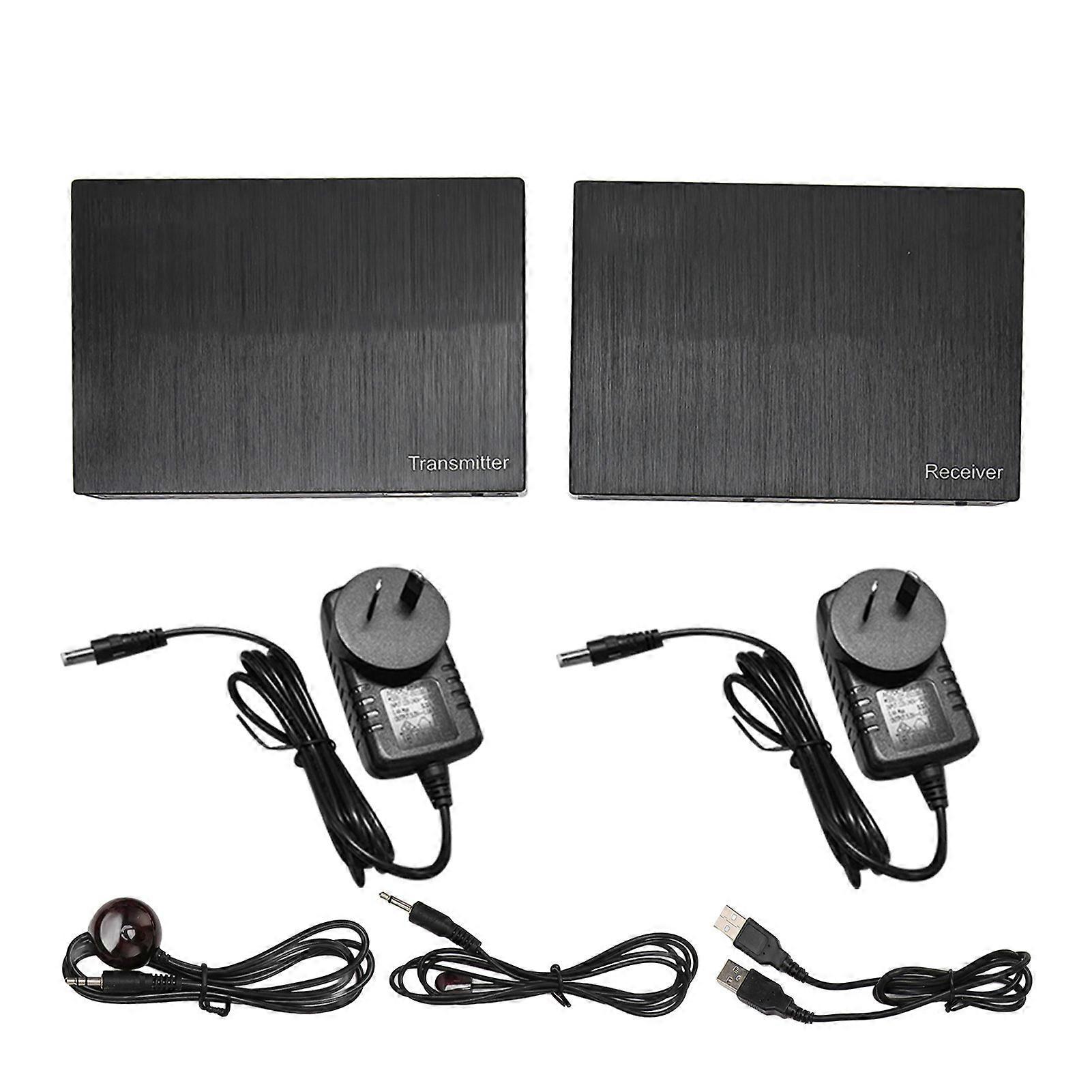 4K HD Multimedia Interface Extender Over IP - 150M Range, USB KVM, IR Support, AU Plug