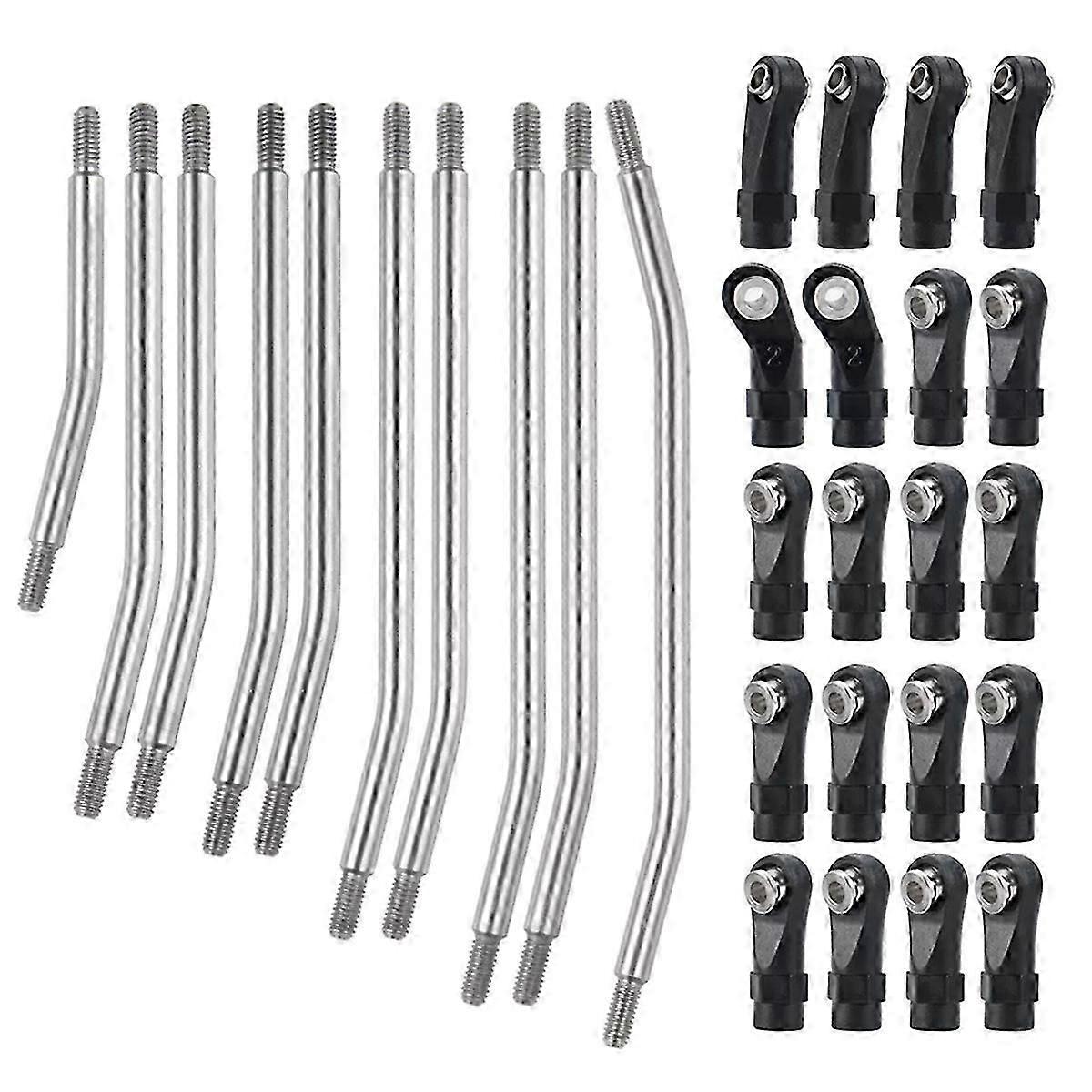 313mm RC Links Oberer Unterlenker Chassis Link Set mit Kunststoff Gelenkköpfen für 1/10 AXIAL SCX10 II 90