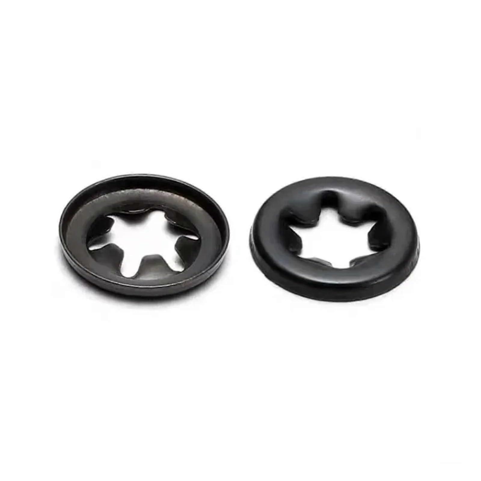 VNJUGF 65MN Steel Internal Tooth Star Lock Washer Speed Clip Hardware Rotating Edge M4M25 wanglan (M6x15 (50Pcs))