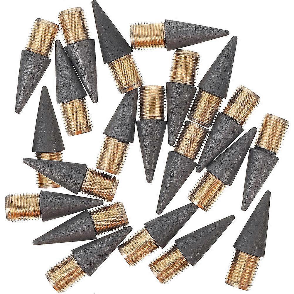 Graphite Pencil Refills Cylindrical Shape Pencil Tip For Study Screw Interface Design 35Pcs