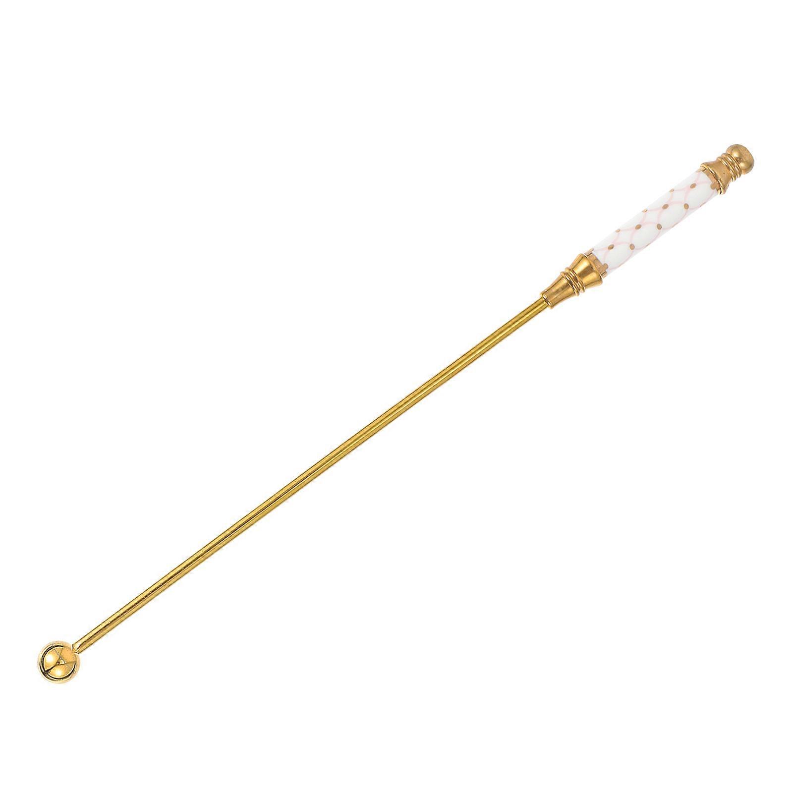 Pink Stainless Steel Coffee Cocktail Stirrer for Home Reusable Beverage Stirrer Spoon 7.5 Inches