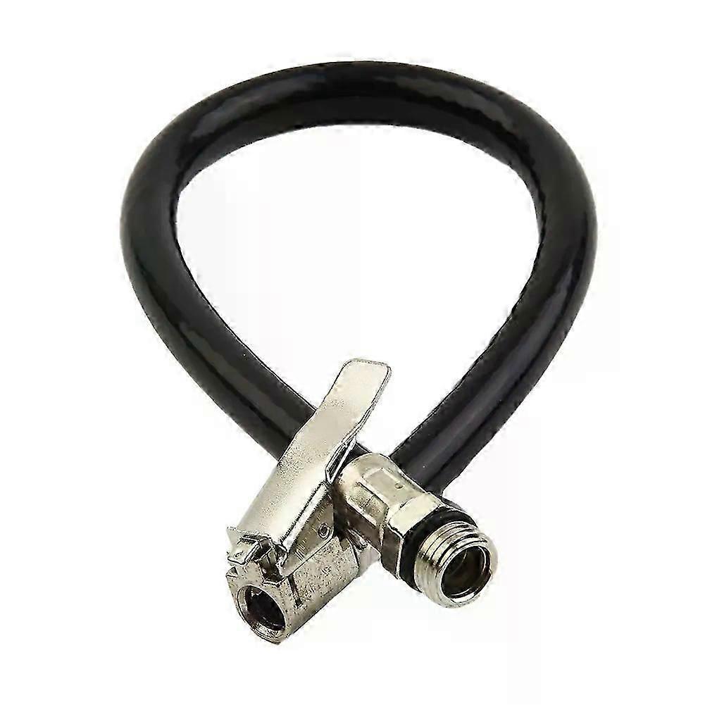 Air Tyre Inflator Pressure- Car Auto Tire Hose Pump Gauge Hose -Connector Flexible Fit For Automobile -Tires Fast Inflatable Rods