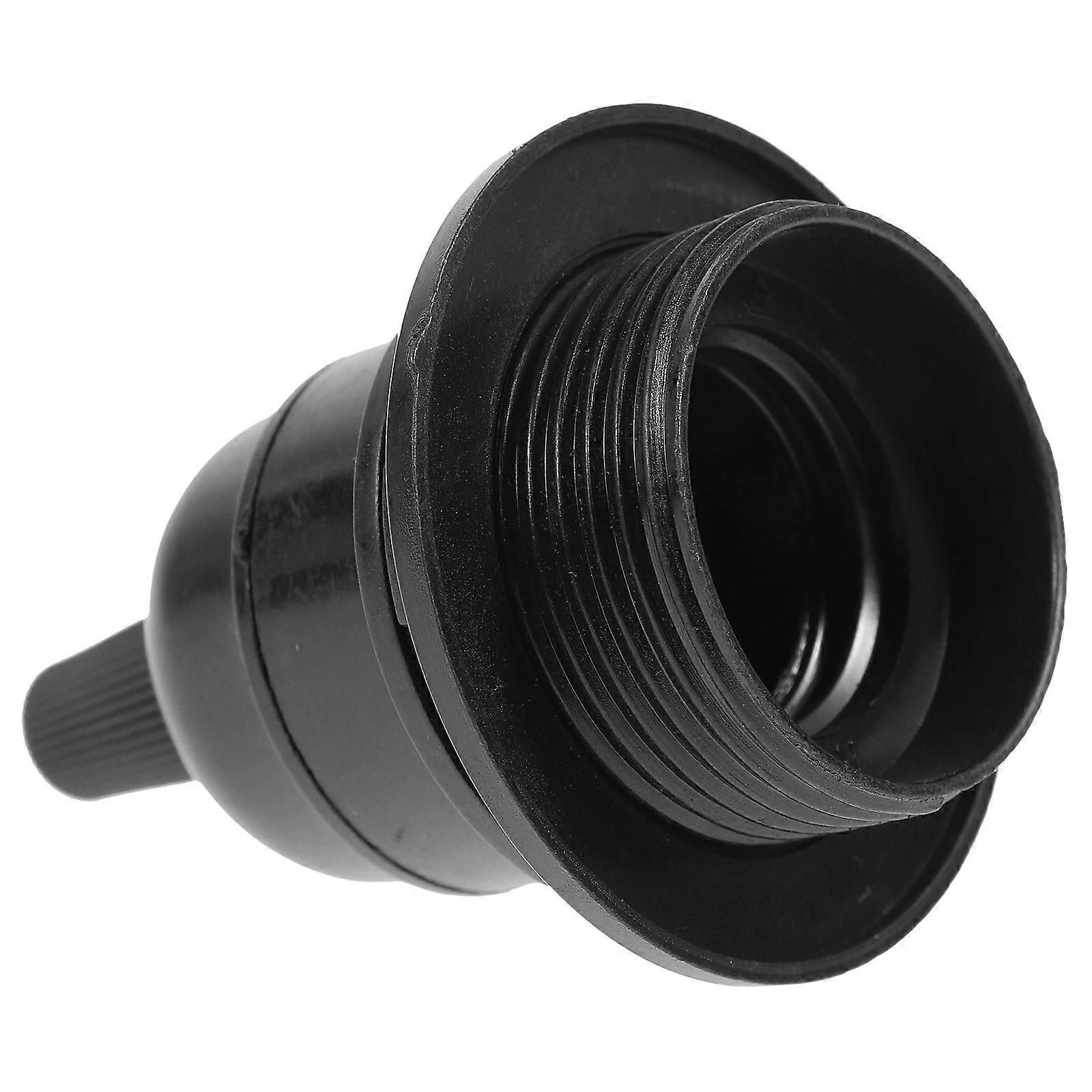 Medium Base Replacement Lamp Plastic Pendant Screw Socket Designed For Home Lighting And DIY Projects 1 Piece