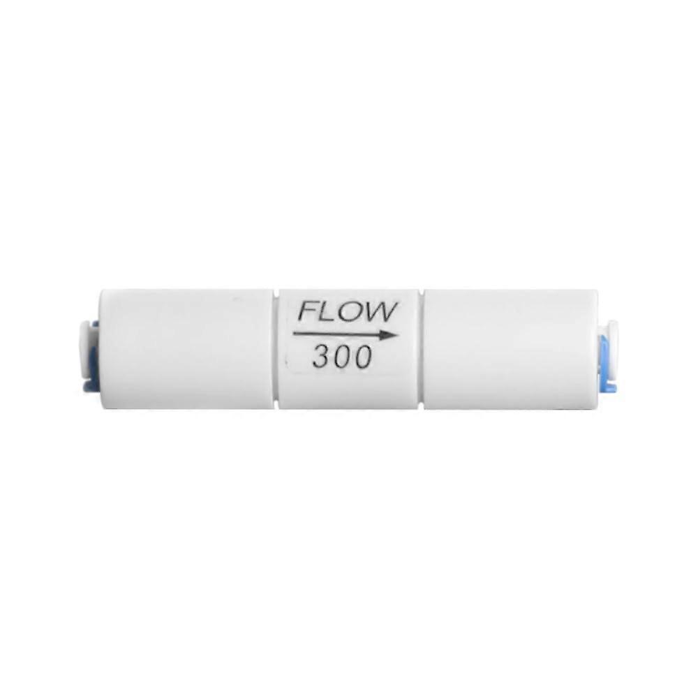 Flow 300 RO Flow Limiter For 1/4 In OD Hose, Adjustable Wastewater To Water Ratio, 300cc, Reverse Osmosis Accessories