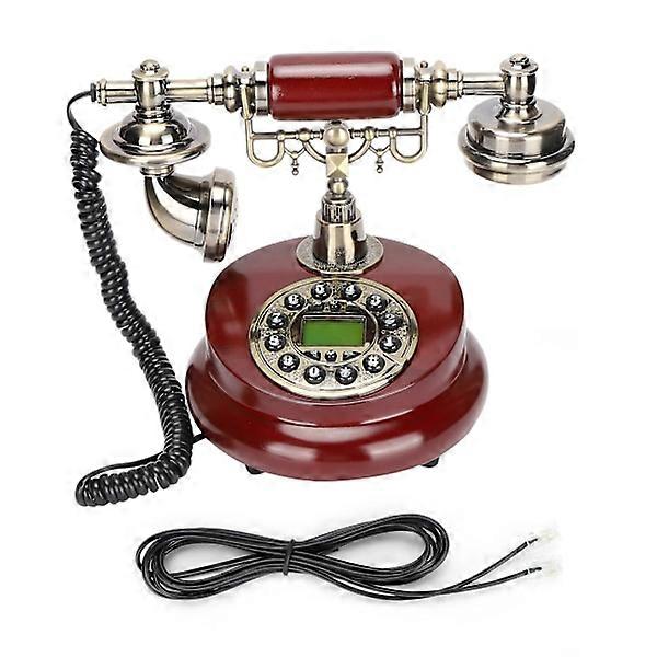 CT‑8026 Retro Landline Phone Corded Old Fashioned Antique Telephone Suitable for Home and Office