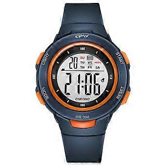 Waterproof Children's Watch Digital Display Model Exia, Navy blue
