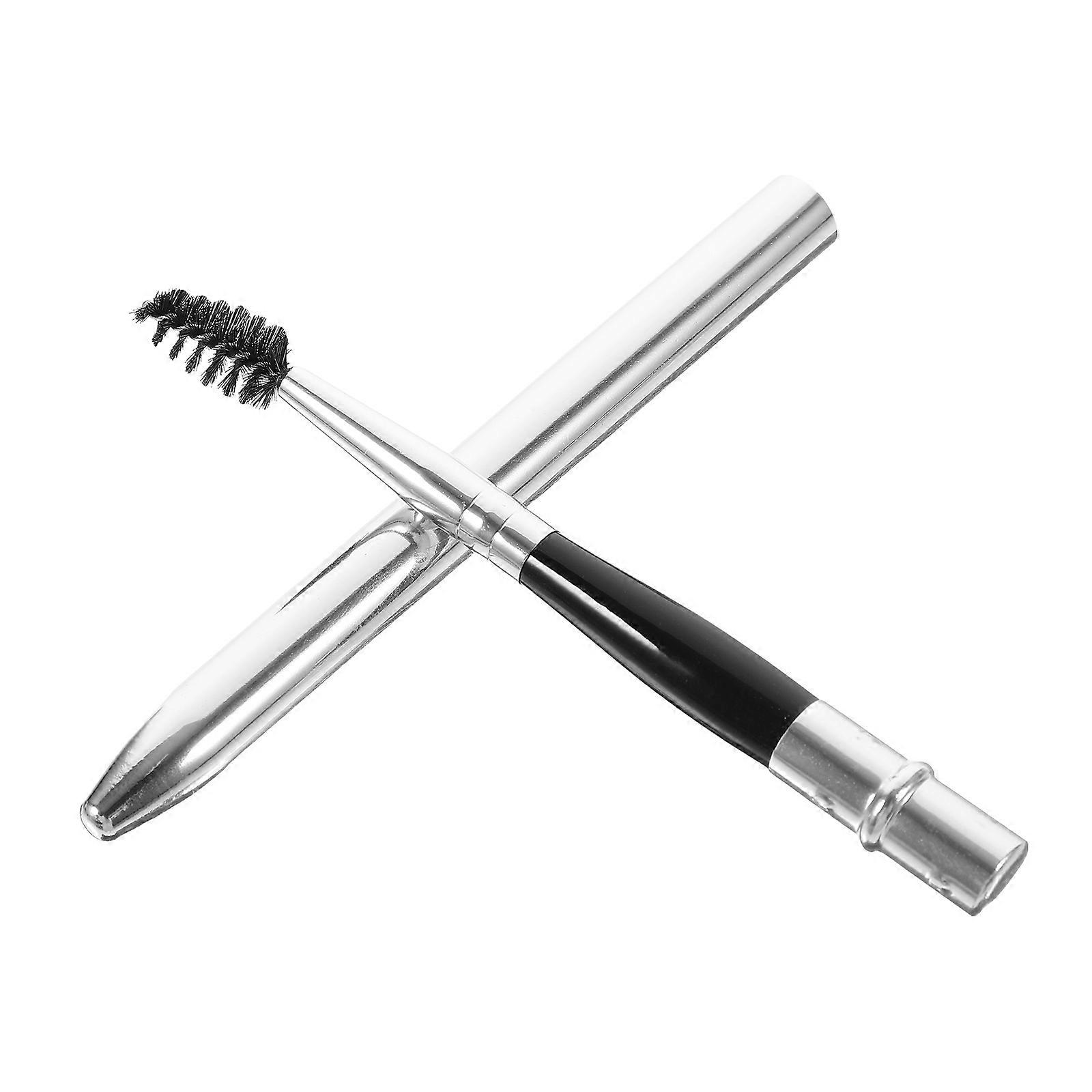 Eyelash Applicator Brush Rust Resistant Portable Eyelash Makeup Tool Brush 10.50X1.00X1.00cm 2Pcs