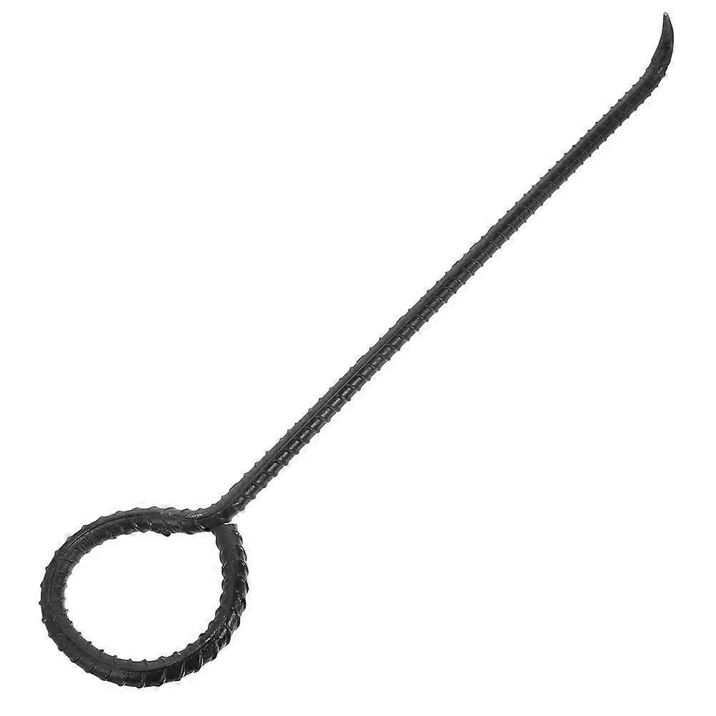 Manhole Hook Roll Up Door Hook 1 Set Manhole Lifter Metal Cover Lifting Tool