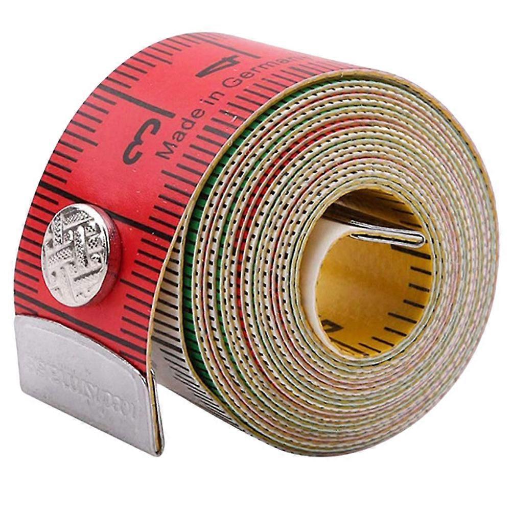 Portable Body Tape Measure for Sewing and Measuring with Durable Cowhide Material Assorted Color 60cm