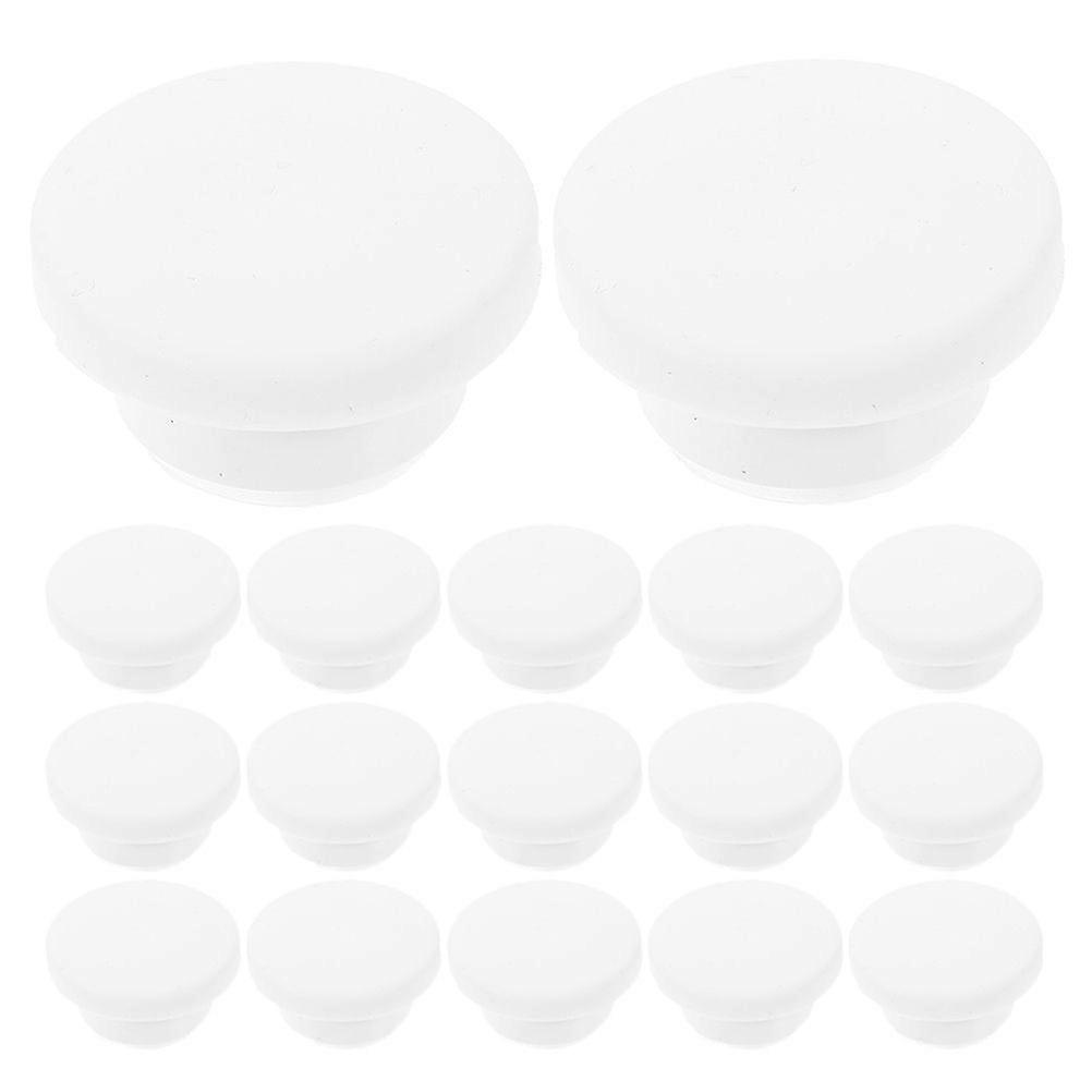 30pcs Universal Sink Overflow Prevention Device Silicone Sink Overflow Hole Cover Circular Sink Overflow Cap For Kitchen And Bathroom Sink Basin