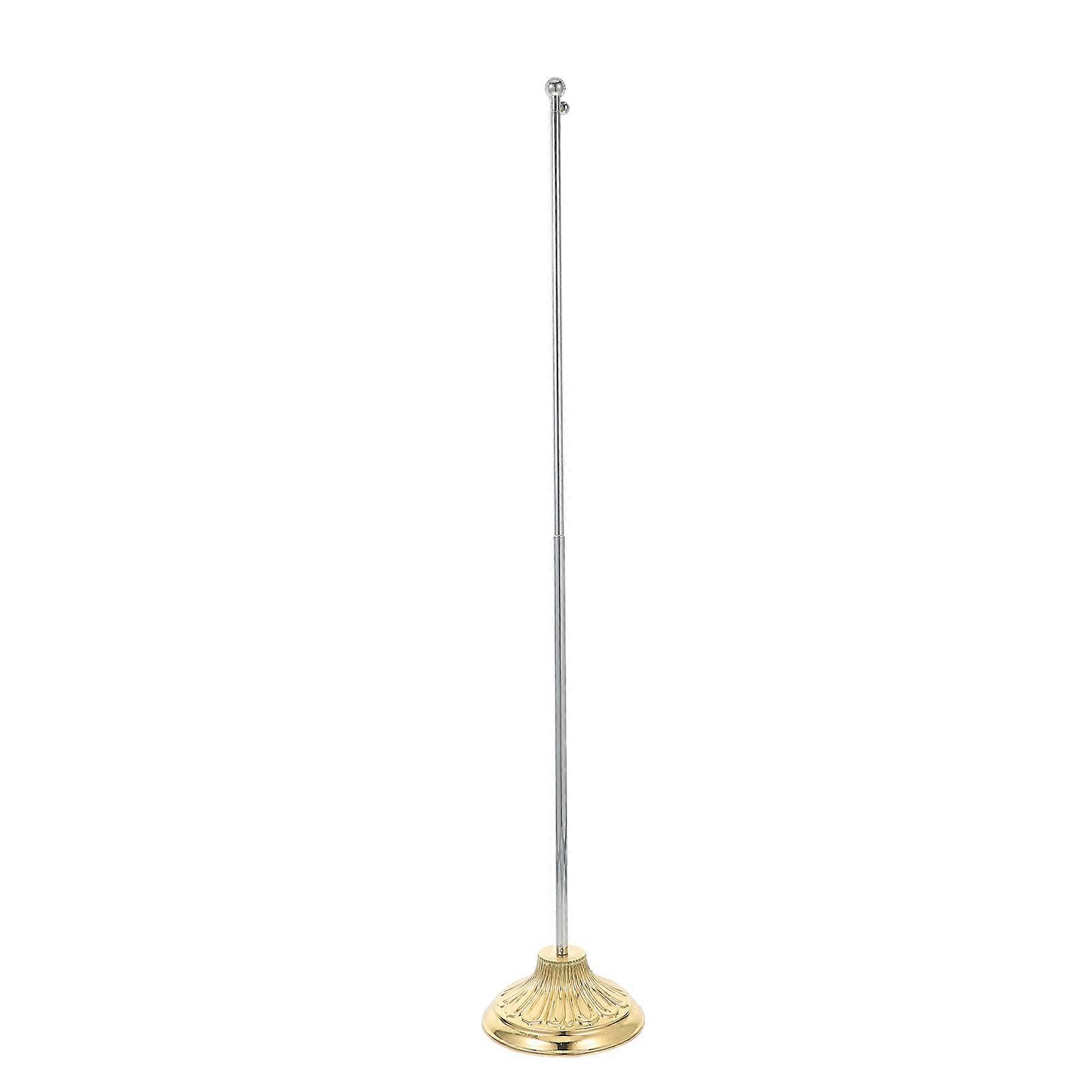 Heavy Duty Indoor Flagpole Base Table Flag Holder With Elegant Design Suitable For Adults 31.50X9.20X9.20CM 1Set