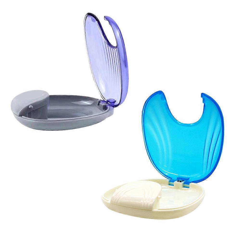 Braces Storage Box for False Teeth Made of Durable Plastic Suitable for Travel and