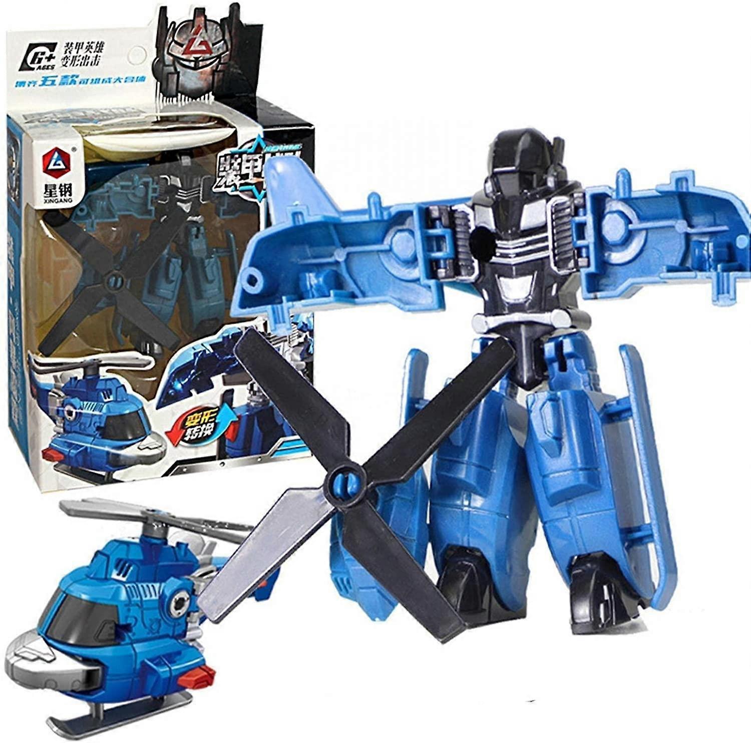 5 in 1 Shape Changing Toy Take Apart Toy Vehicle Set Cars Robot Converting Robot Toys Set Robot Action Figures for Kids Boys