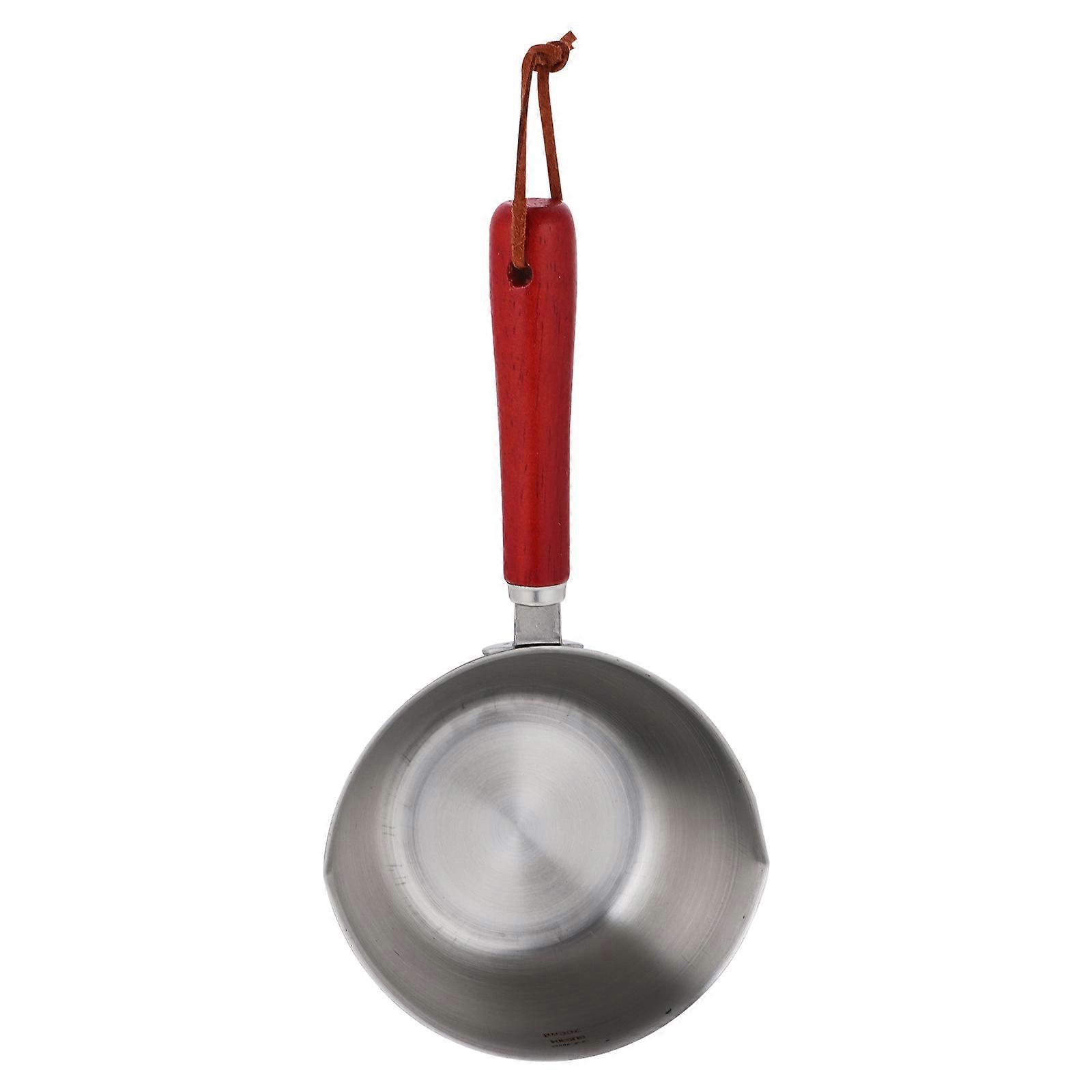 Small Stainless Steel Sauce Pan Induction Pot Kitchen Cookware for Cooking Boiling Stewing